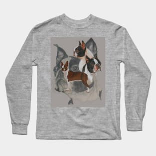 Boston Terrier Medley Long Sleeve T-Shirt